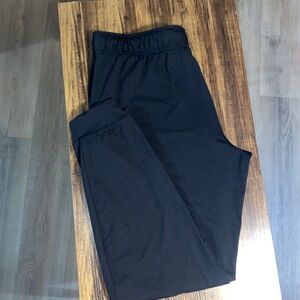 Glacier, men’s Large, black, performance zipper pocket joggers.